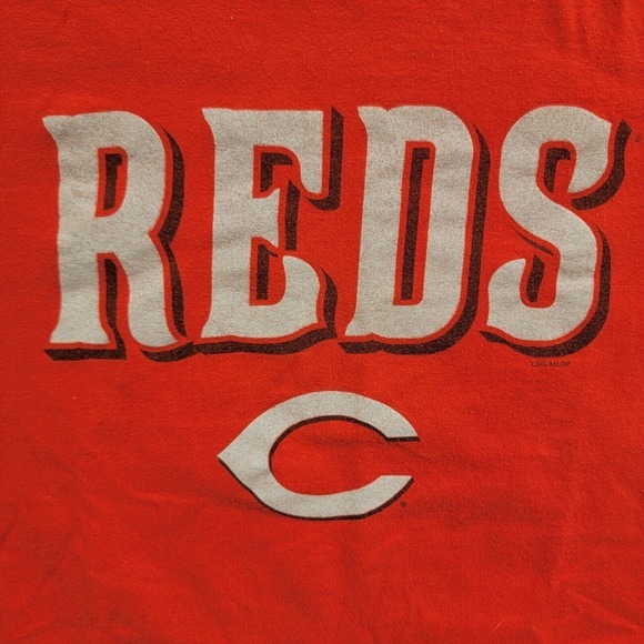 Cincinnati Reds T-Shirt Mens Size Medium Red Baseball MLB Genuine Merchandise - Picture 5 of 7